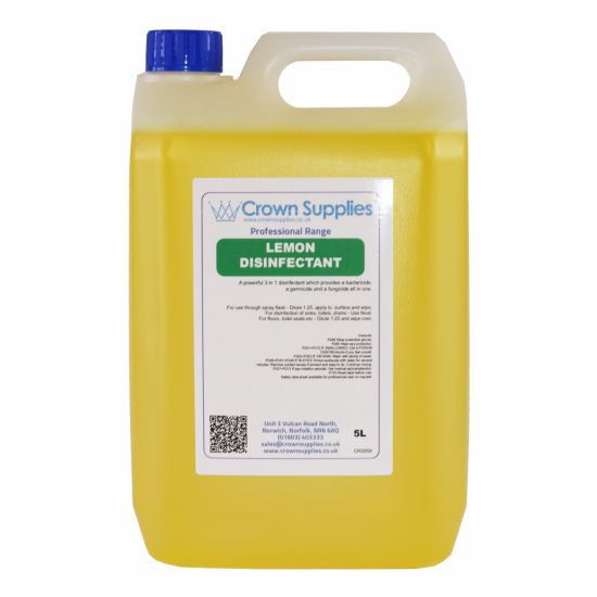 Lemon Scented High Strength Disinfectant 5lt CL6005