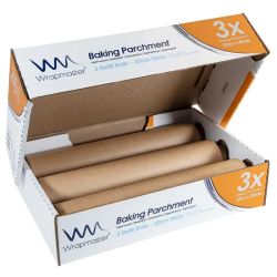 Wrapmaster Baking Parchment Refill Roll 30cm x 50m - Box of 3
