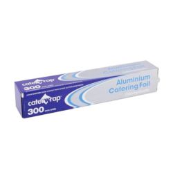 Caterwrap Aluminium Catering Foil 30cm x 75m In Cutter Box