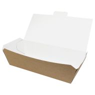 Kraft Standard Takeaway Meal Box - 220 x 95 x 60mm - Box of 150
