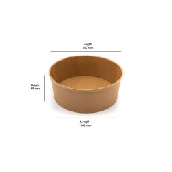 Kraft Salad Bowl 1300ml - Case of 300