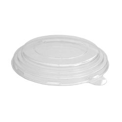 Clear Domed Lid For 1300ml Kraft Salad Bowl - Sleeve 50 Clear Domed Lid For 1300ml Kraft Salad Bowl - Sleeve 50