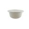 100% Biodegradable and Eco Friendly White Takeout Bowls and Lids - Pack of 250