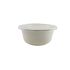 100% Biodegradable and Eco Friendly White Takeout Bowls and Lids - Pack of 250
