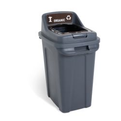 70L Recycling Bin Open Top - Organic