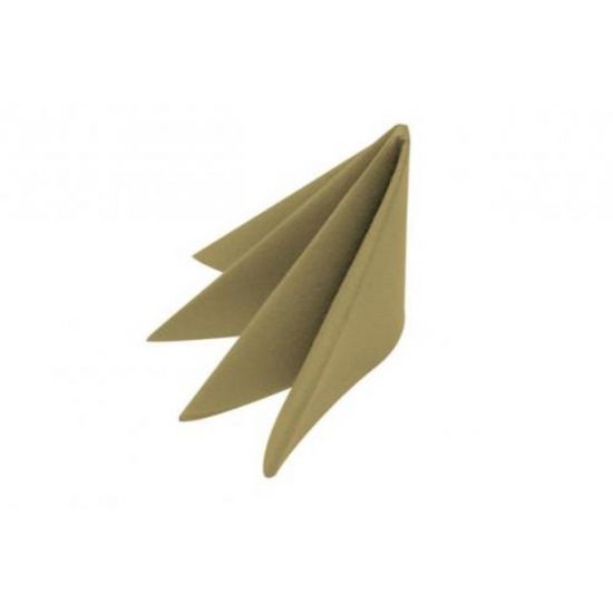 Airlaid Gold 40cm Napkins - Pack Of 50 PAP4468