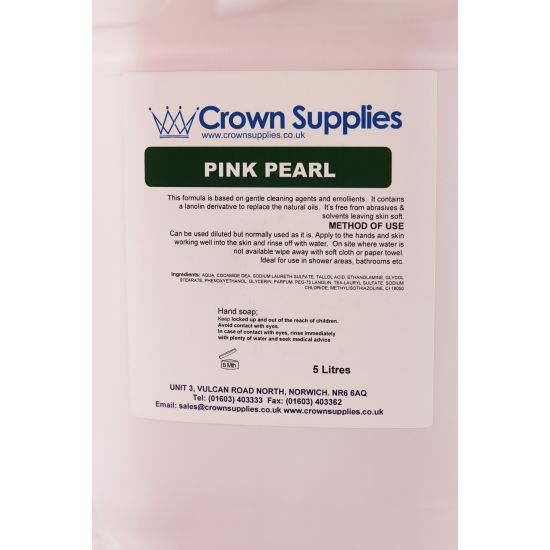 Pink Pearl Fragranced Liquid Hand Soap 5lt SC1016