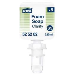 Tork Clarity Hand Washing Mini Foam Soap 525ml - Box of 8