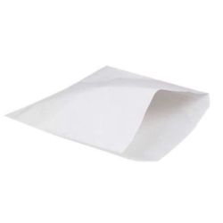 White Greaseproof Chip Bags 10 x 10 Inch - Box of 1000