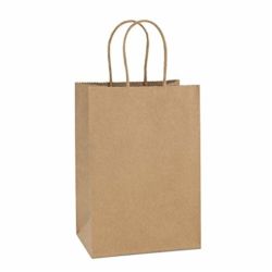 Twist Handle Kraft SOS Carriers - 310 x 230 x 90mm - Box of 125 Twist Handle Kraft SOS Carriers - 310 x 230 x 90mm - Box of 125