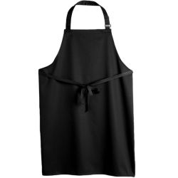 Black Bib Apron - 28 inches x 36 inches Black Bib Apron - 28 inches x 36 inches