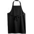 Black Bib Apron - 28 inches x 36 inches