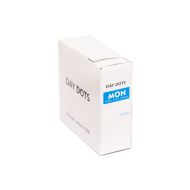 Monday 25 X 25mm Square Day Dot Label - Roll Of 1000