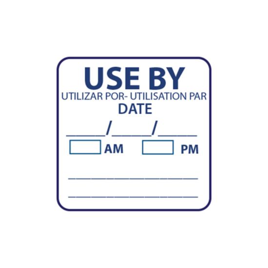 Use By 25 X 25mm Square Removable Food Label - Roll Of 1000 FL1011 Use By 25 X 25mm Square Removable Food Label - Roll Of 1000 FL1011
