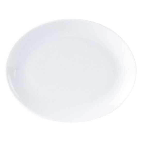 Porcelite White Oval Plate 36cm