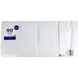 Duni White 40cm 2ply 8-Fold Napkins - Pack of 300