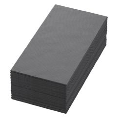 Dunisoft Airlaid Granite Grey 40cm 8-Fold Napkins - Pack of 60