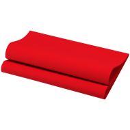 Dunisoft Airlaid Red 40cm Dinner Napkins - Pack of 50