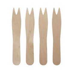 Disposable Wooden Chip Fork - Pack of 1000