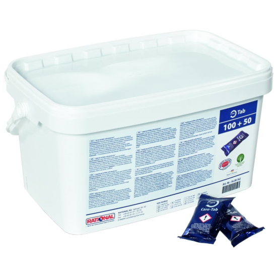 Blue Rational Care Control Cleaning Detergent Tablets - Tub Of 150 CL2043 Blue Rational Care Control Cleaning Detergent Tablets - Tub Of 150 CL2043
