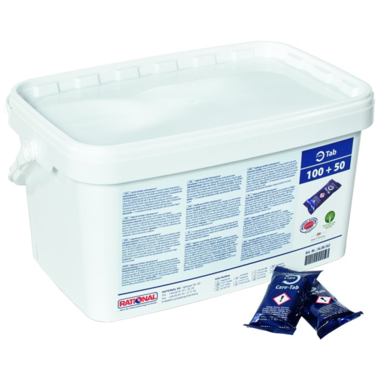 Blue Rational Care Control Cleaning Detergent Tablets - Tub Of 150 CL2043