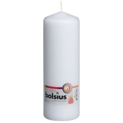 Bolsius Pillar Candle Ivory 200 x 70 mm - Pack 8 Bolsius Pillar Candle Ivory 200 x 70 mm - Pack 8