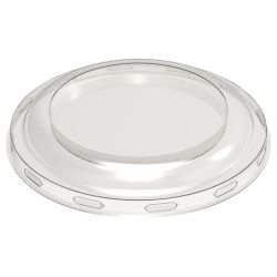 Clear PET Lid for 4oz Diamond Pot Recyclable - Box 1800