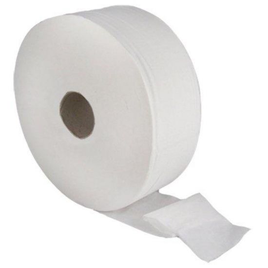 Jumbo Toilet Roll 300m 2ply White - Pack Of 6 PAP1010