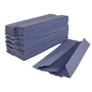 C-Fold Paper Hand Towels 1ply Blue - Box Of 2880