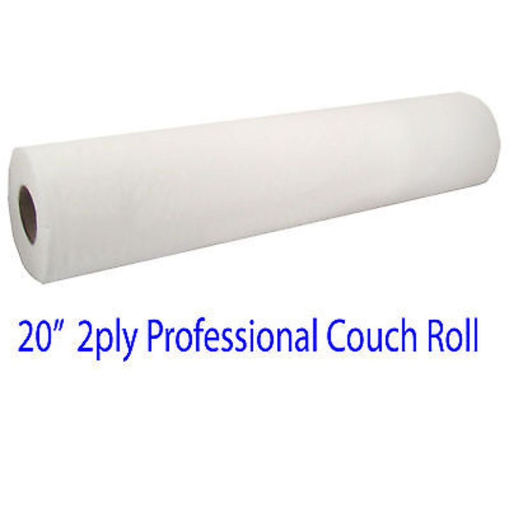 Other Paper Rolls White Hygienic Paper Couch Roll 2ply