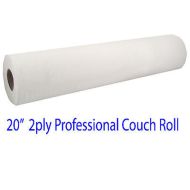 White Hygienic Paper Couch Roll 2ply 20 Inch