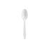 Economy Plastic Teaspoon White Box 1000