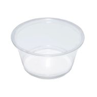 2oz Portion Control Pot Clear Polypropylene - Box 2500