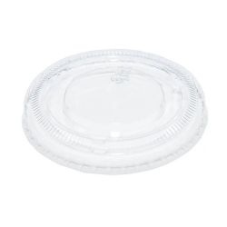 Lid for 2oz Portion Control Pot Clear (PET) Polyethylene Terephthalate - Box 2500