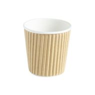 4oz Kraft Coffee Cup - Box of 1000