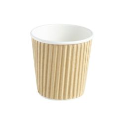 4oz Kraft Coffee Cup - Box of 1000
