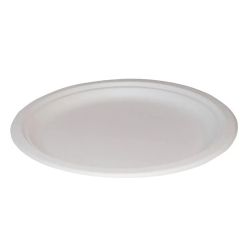 Round Bagasse Plate 7inch - Box of 500