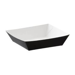 Black Burger Tray 5 Inch - Box 500 Black Burger Tray 5 Inch - Box 500