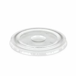 12oz rPET Flat Lid No Straw Slot - Box 1000 12oz rPET Flat Lid No Straw Slot - Box 1000