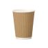 Kraft 8oz Ripple Wall Hot Drink Cup - Pack of 25