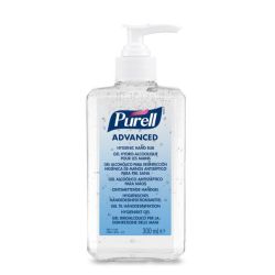 Gojo Purell Hand Rub Sanitiser Pump Bottle 300ml - Box of 12