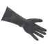 Heavy Duty Black Gauntlet Gloves Black X Large - Pair