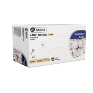 Medium Latex Clear Powder Free Gloves - Box Of 100