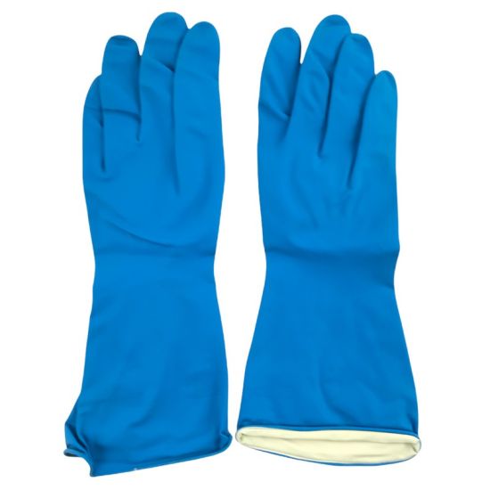 Professional Blue Household Rubber Gloves Small - Pair PP1017