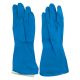 Professional Blue Household Rubber Gloves Small - Pair PP1017 Professional Blue Household Rubber Gloves Small - Pair PP1017