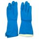 Professional Blue Household Rubber Gloves Medium - Pair PP1018