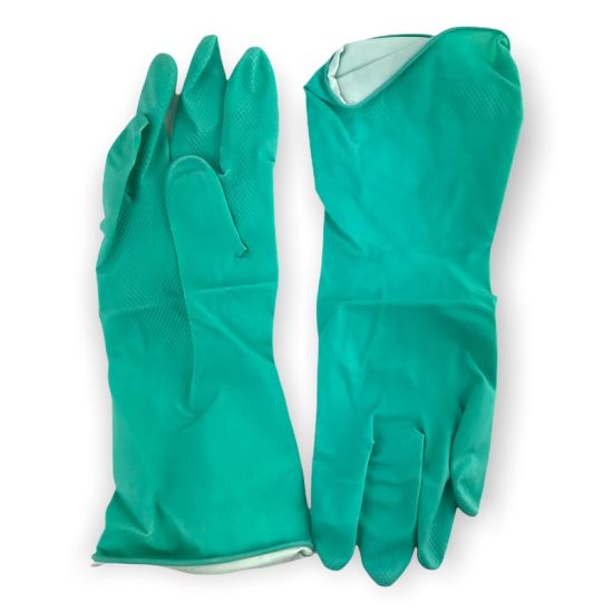Professional Green Household Rubber Gloves Large - Pair PP1023 Professional Green Household Rubber Gloves Large - Pair PP1023