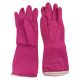 Professional Pink Household Rubber Gloves Large - Pair PP1027