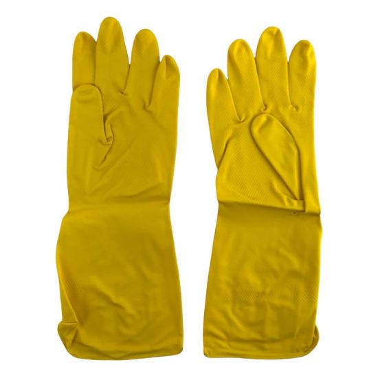Professional Yellow Household Rubber Gloves X Large - Pair PP1032 Professional Yellow Household Rubber Gloves X Large - Pair PP1032