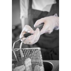 Clear Disposable Household Vinyl Gloves Small - Box of 100